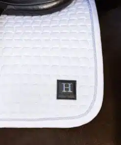 HVP Saddlepad Dae GP White 2 scaled