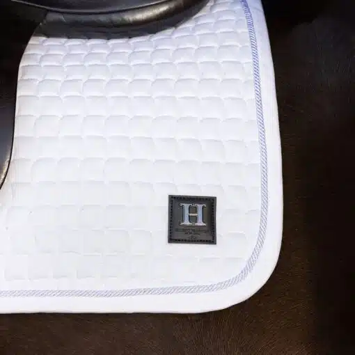 HVP Saddlepad Dae GP White 2 scaled