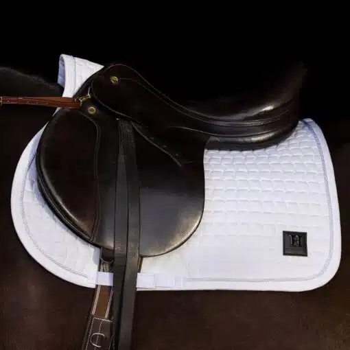 HVP Saddlepad Dae GP White 3 scaled