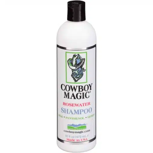 Cowboy Magic Rosewater Horse Shampoo - Concentrated, Gentle, and Effective Cowboy Magic Rosewater hobuse šampoon - kontsentreeritud, õrn ja tõhus Champú para Caballos Cowboy Magic Rosewater - Concentrado, Suave y Eficaz