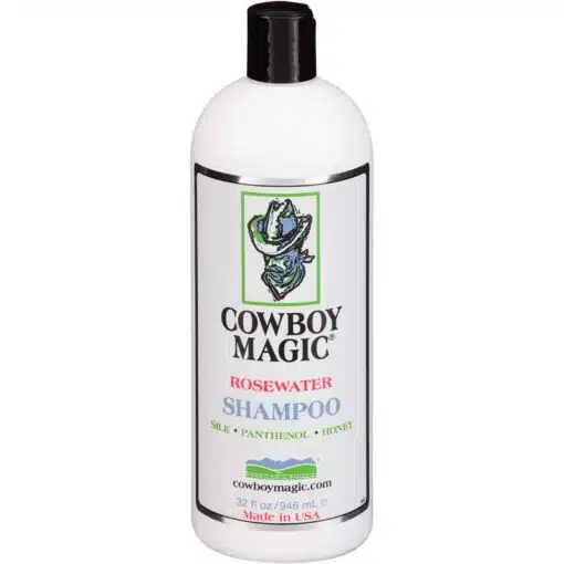 Cowboy Magic Rosewater Horse Shampoo - Concentrated, Gentle, and Effective Cowboy Magic Rosewater hobuse šampoon - kontsentreeritud, õrn ja tõhus Champú para Caballos Cowboy Magic Rosewater - Concentrado, Suave y Eficaz