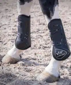 Lami-Cell Tendon Boots V22 blue on horse PROTECTORES DE TENDÓN LAMI-CELL V22 Lami-Cell esijalakaitsmed