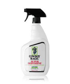Cowboy Magic® Super Bodyshine® spray for super shine and fast drying. 946 ml.