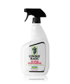 Cowboy Magic® Super Bodyshine® spray for super shine and fast drying. 946 ml.