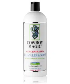Cowboy Magic® Detangler & Shine™ hair detangler and shine, silk protein provides high reflecting shine.