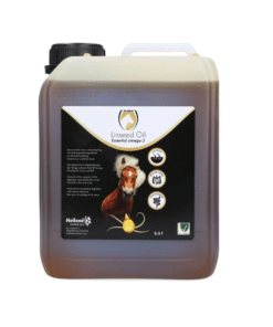 Külmpressitud linaseemne õli hobuste tervise toetamiseks