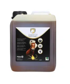 Külmpressitud linaseemne õli hobuste tervise toetamiseks