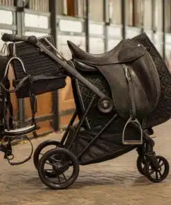 Imperial Riding Saddle Caddy Carry Light, kerge ja mugav ratsutamisvarustuse käru sobib igale pinnasele.