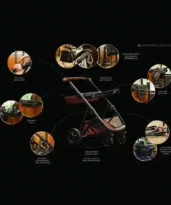 Imperial Riding Saddle Caddy Carry Light, kerge ja mugav ratsutamisvarustuse käru sobib igale pinnasele.