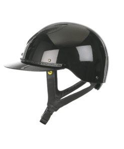 Lami-Cell Helmet Alicia. Ratsakiiver Alicia läikiva viimistlusega ja mustade kristallidega.