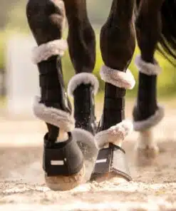 Lami-Cell Protection Dressage Boots Classic with synthetic wool and Bamboo Charcoal lining.