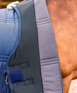 Lami-Cell Stable Blanket Bamboo - soft, breathable, 240g synthermax fiberfill, and bamboo charcoal lining. Blue