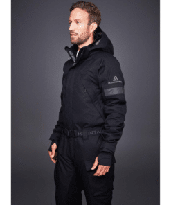 Mountain Horse Unisex Protect Overall, padded, water and windproof with reflective details and detachable hood.