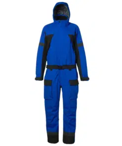 Mountain Horse Unisex Protect Overall, padded, water and windproof with reflective details and detachable hood.