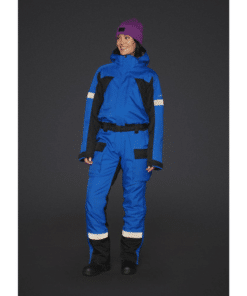 Mountain Horse Unisex Protect Overall, padded, water and windproof with reflective details and detachable hood.