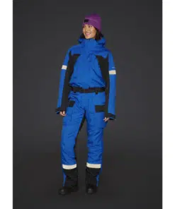 Mountain Horse Unisex Protect Overall, padded, water and windproof with reflective details and detachable hood.