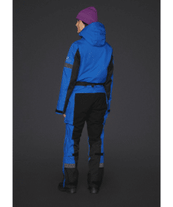 Mountain Horse Unisex Protect Overall, padded, water and windproof with reflective details and detachable hood.