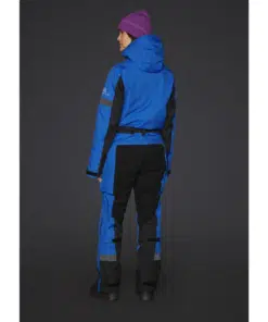 Mountain Horse Unisex Protect Overall, padded, water and windproof with reflective details and detachable hood.