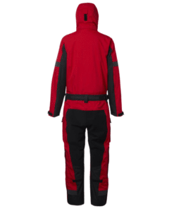 Mountain Horse Unisex Protect Overall, padded, water and windproof with reflective details and detachable hood.