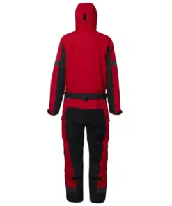 Mountain Horse Unisex Protect Overall, padded, water and windproof with reflective details and detachable hood.