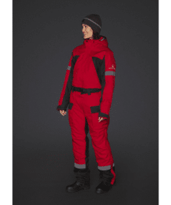 Mountain Horse Unisex Protect Overall, padded, water and windproof with reflective details and detachable hood.