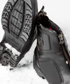 Mustad veekindlad talvised ratsasaapad, 3M Thinsulate™ isolatsiooniga, Ice Hook Technology™ jääkonksuga.