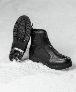 Mustad veekindlad talvised ratsasaapad, 3M Thinsulate™ isolatsiooniga, Ice Hook Technology™ jääkonksuga.