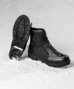 Mustad veekindlad talvised ratsasaapad, 3M Thinsulate™ isolatsiooniga, Ice Hook Technology™ jääkonksuga.