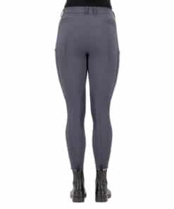 Euro-Star ratsapüksid Arielle, slim-fit disain, põlve grippidega ja elegantsete kristallidega kaunistatud taskute äär.