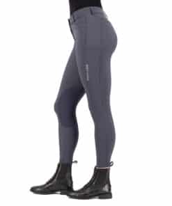 Euro-Star ratsapüksid Arielle, slim-fit disain, põlve grippidega ja elegantsete kristallidega kaunistatud taskute äär.