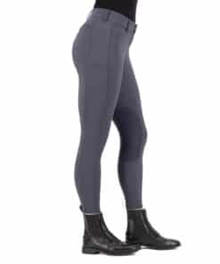 Euro-Star ratsapüksid Arielle, slim-fit disain, põlve grippidega ja elegantsete kristallidega kaunistatud taskute äär.