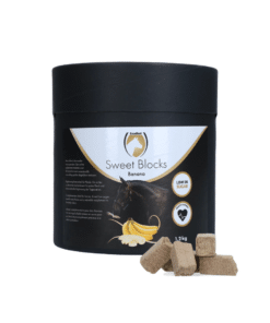 Madala suhkrusisaldusega maiused hobusele - Excellent Horse Sweet Blocks banaani maitsega