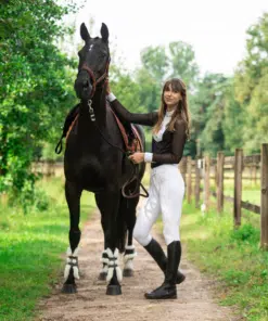 Lami-Celli Comfort Bamboo esijalakaitsmed hobusele, bambussöe tehnoloogia ja kunstlambakarvaga.