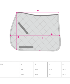 LAMI-CELL – DRESSAGE SADDLE PAD