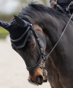 Galaxy kõrvad kaitsevad hobuse kõrvu putukate ja müra eest.