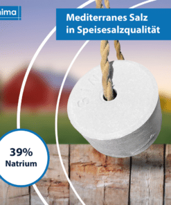 Imima meresoola lakukivi Mediterrano – loomadele mõeldud looduslik Vahemere meresool.