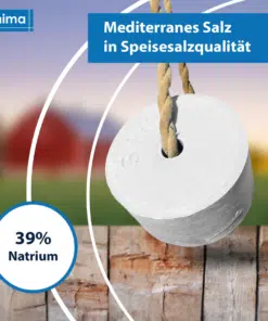 Imima meresoola lakukivi Mediterrano – loomadele mõeldud looduslik Vahemere meresool.