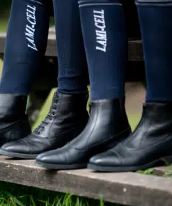 Lami-Cell ratsutamise poolsaapad Modena, vasikanahast, kummitallaga ja esilukuga