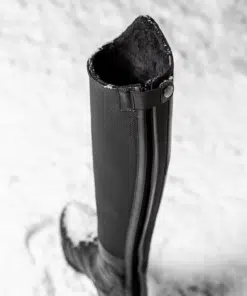 Mountain Horse Veganza Winter kõrged talvised ratsasaapad – vegan kunstnahast, veekindlad, kunstkarva voodriga.