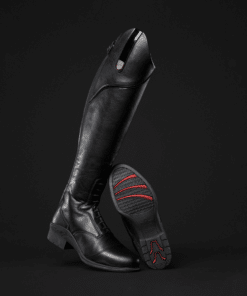 Mountain Horse Veganza Winter kõrged talvised ratsasaapad – vegan kunstnahast, veekindlad, kunstkarva voodriga.