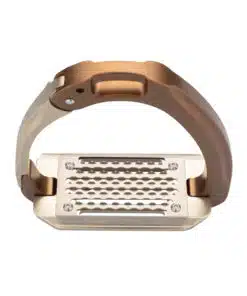 Acavallo Arena Aluplus 2.0 turvajalused – anodeeritud alumiiniumist, roostevaba terasest tallaga ja küljelt avaneva mehhanismiga.