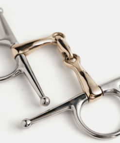 Alternative view of Bocca Bits Full Cheek Snaffle with Copper Lozenge