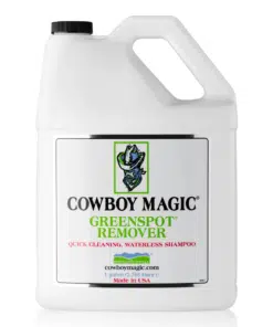 Cowboy Magic® Greenspot Remover – eemaldab sõnniku- ja uriiniplekid hobuse karvastikust.