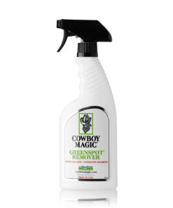 Cowboy Magic® Greenspot Remover – eemaldab sõnniku- ja uriiniplekid hobuse karvastikust.