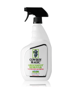 Cowboy Magic® Greenspot Remover – eemaldab sõnniku- ja uriiniplekid hobuse karvastikust.