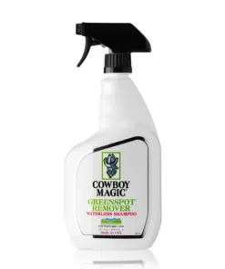 Cowboy Magic® Greenspot Remover – eemaldab sõnniku- ja uriiniplekid hobuse karvastikust.