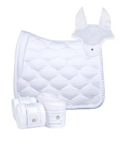 PS of Sweden koolisõiduvaltrap Ruffle – anatoomiline disain, volditud äär ja PS tsitaat.