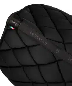 Equestro hüppevaltrap Rhinestone logo, hingav ja vastupidav.