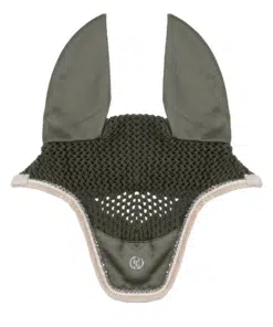 PS of Sweden Vintage Monogram kõrvad, elastne kõrvade osa, kristallidega äär, käsitsi heegeldatud.