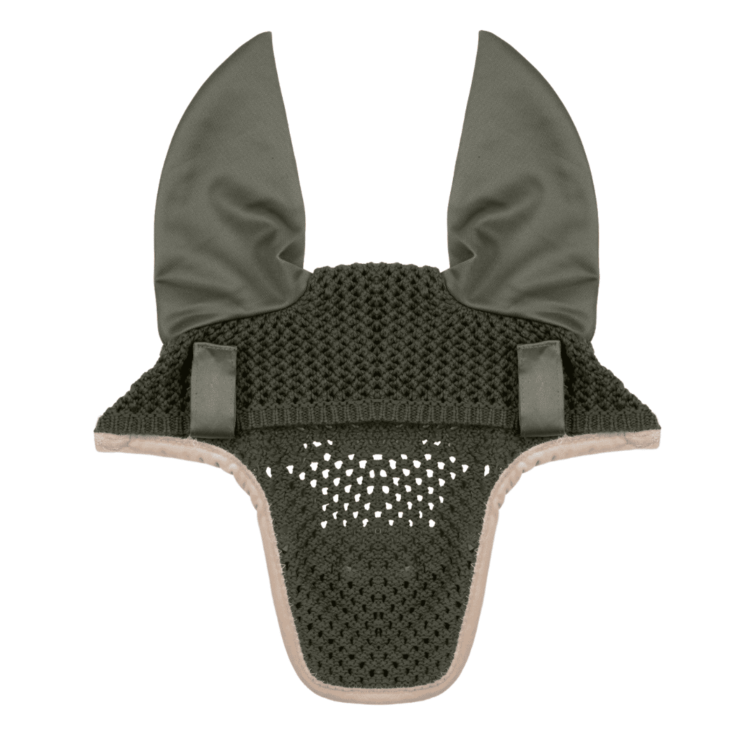 PS of Sweden Vintage Monogram kõrvad, elastne kõrvade osa, kristallidega äär, käsitsi heegeldatud.